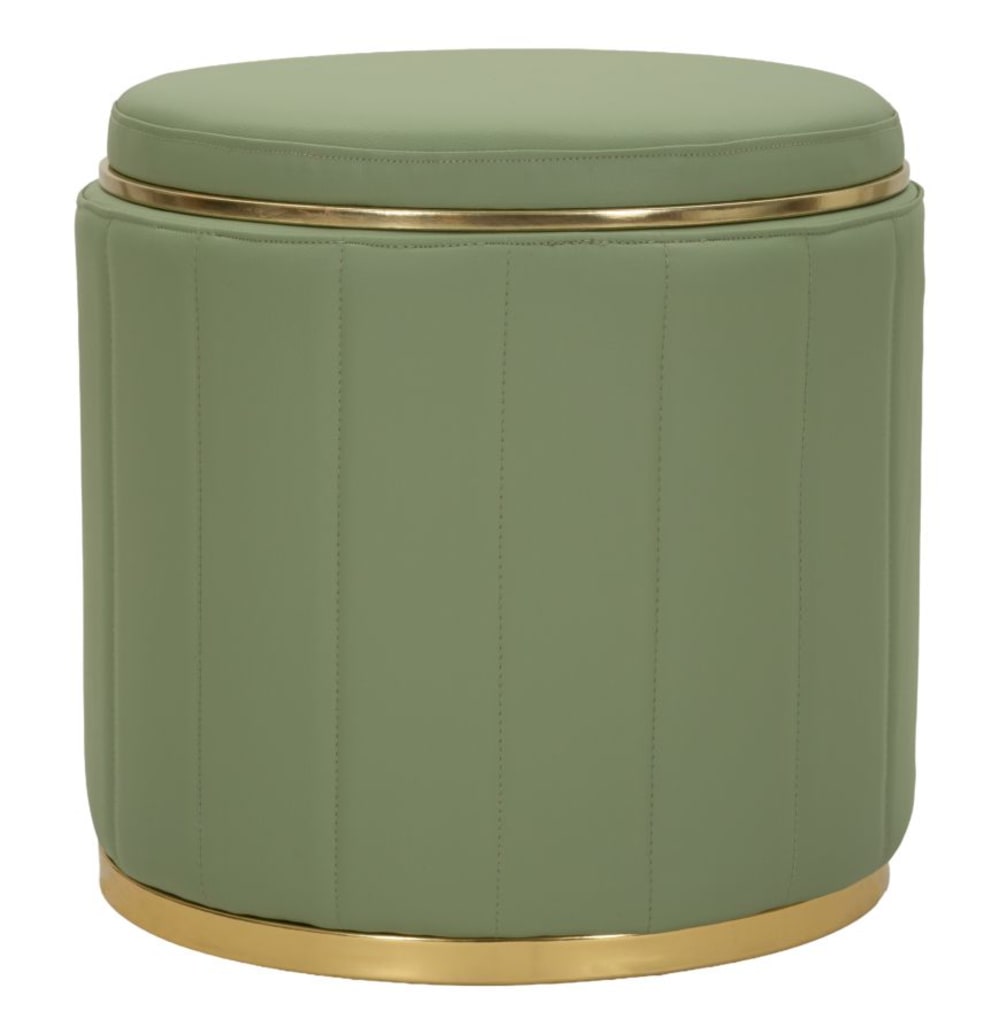 pouf avec rangement en
