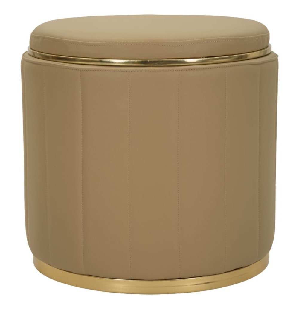 pouf avec rangement en