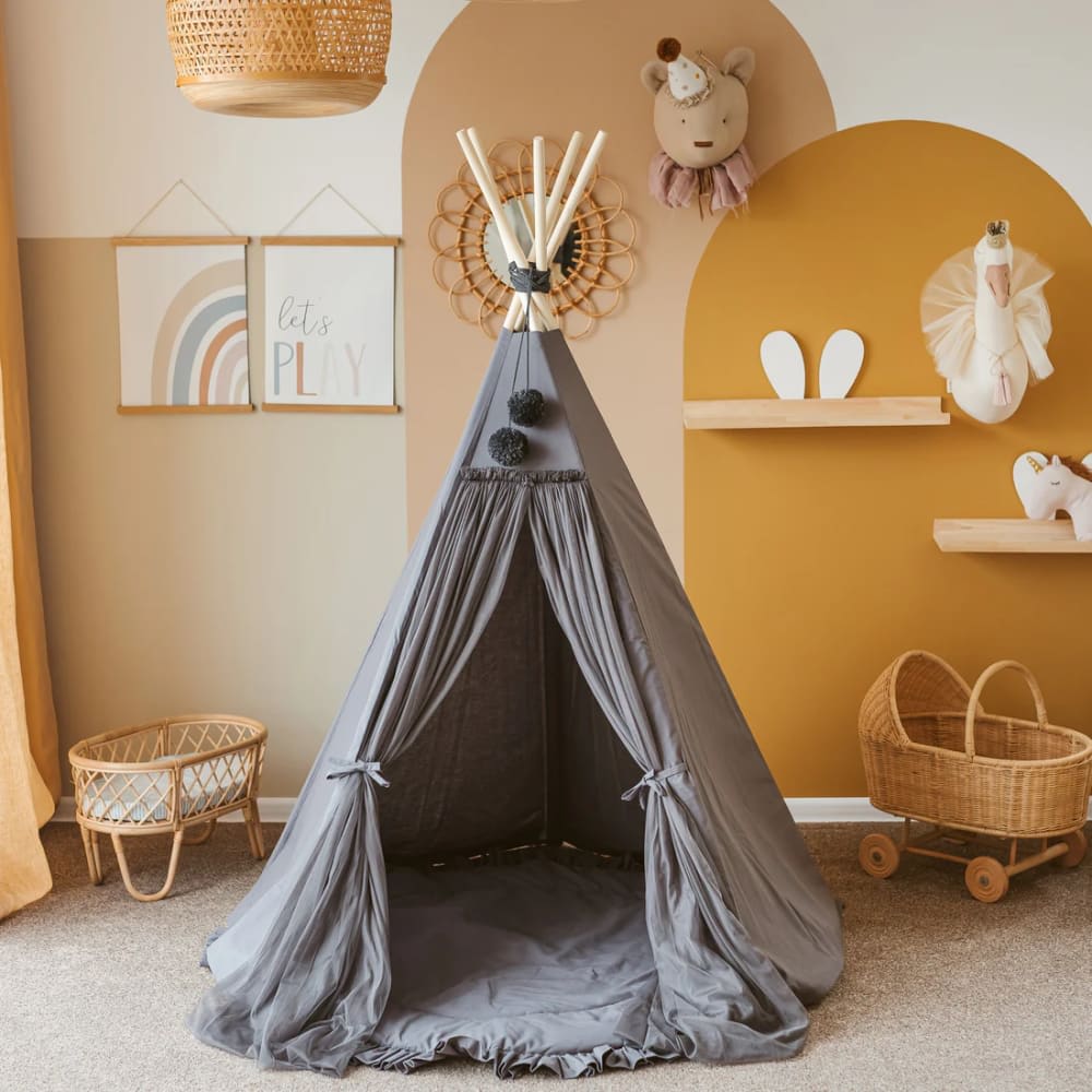 Tipi für drinnen für Kinder aus Stoff - Maisons Du Monde