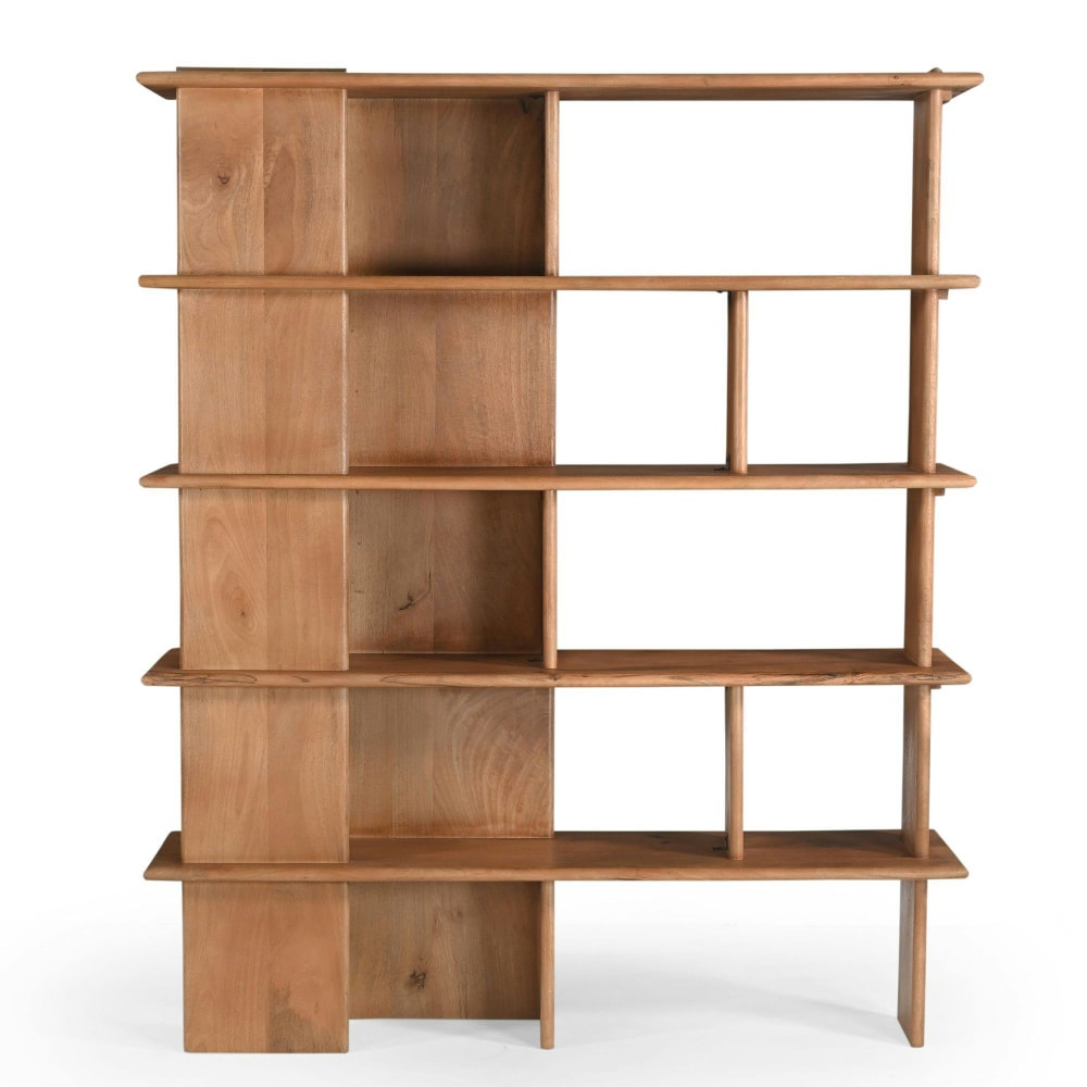 Bibliothèque en bois - plateaux