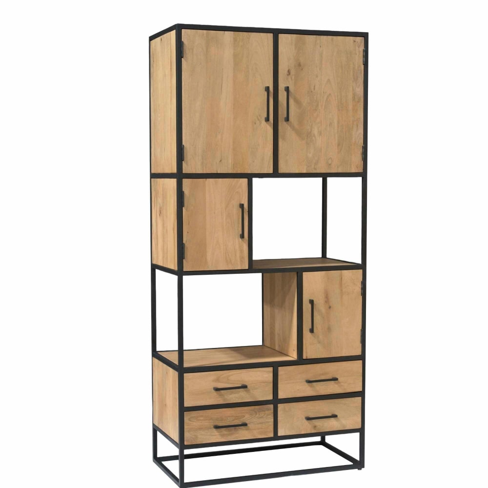 Bibliothèque en bois