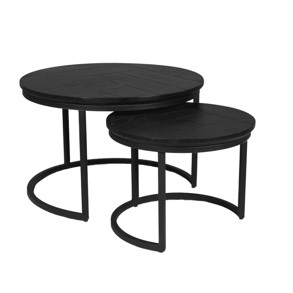 Table basse gigogne décor