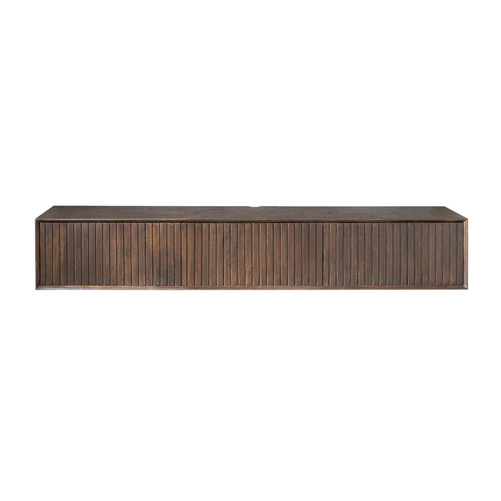 Meuble tv mural en bois