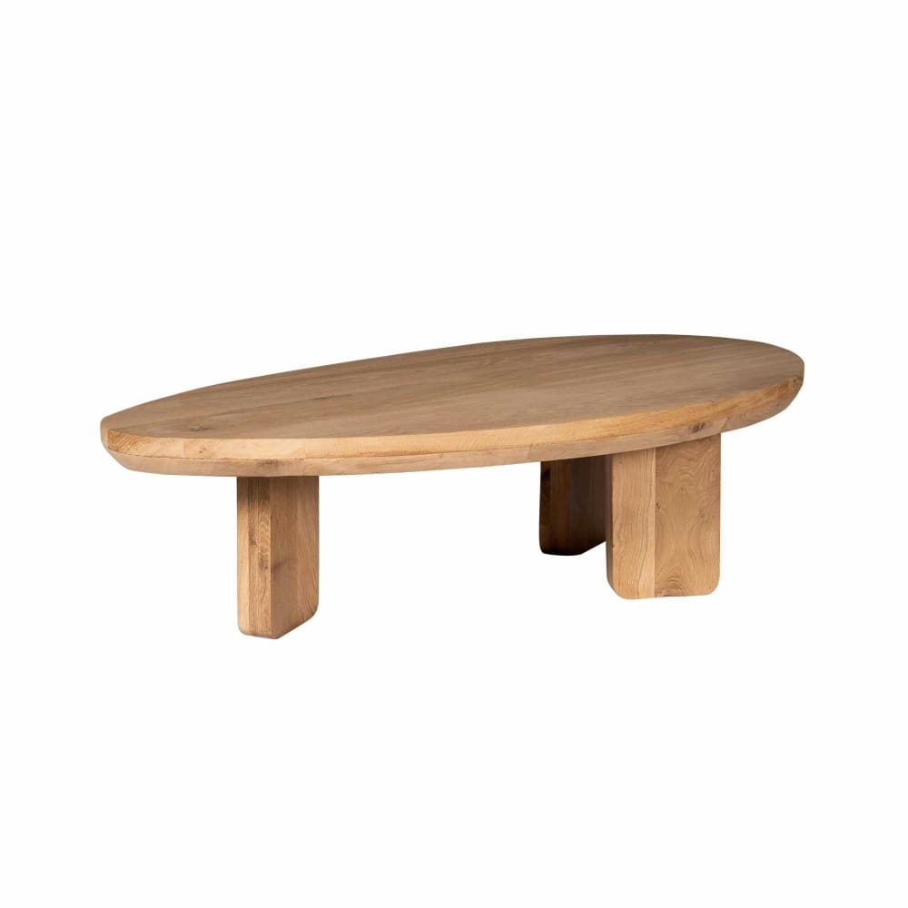 Table basse galet en