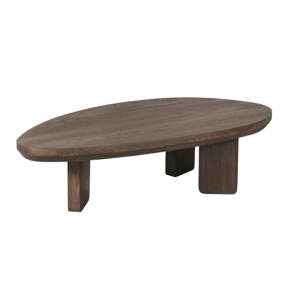 Table basse galet en - massif