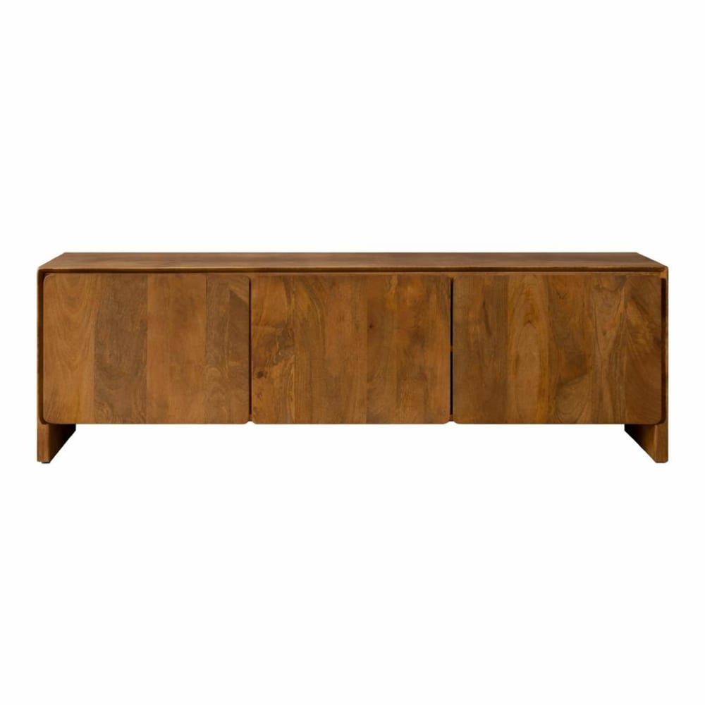 Meuble tv en bois 3 portes