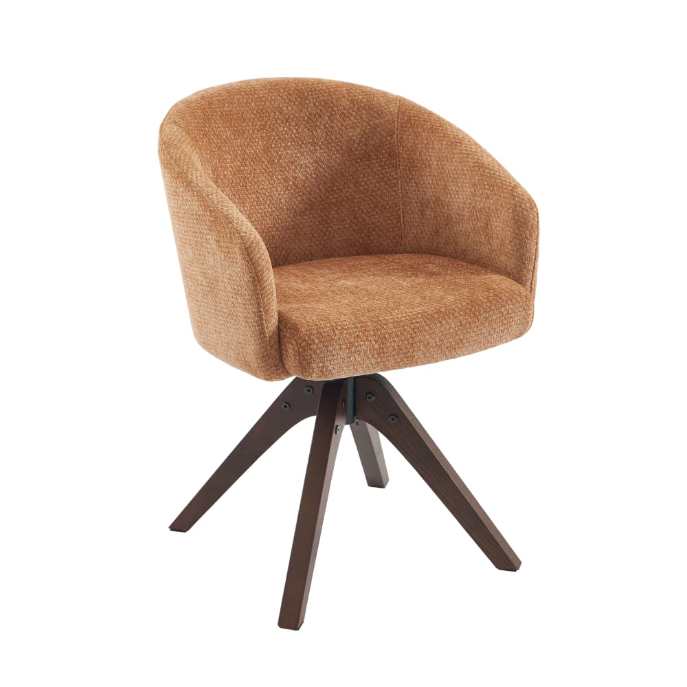 Fauteuil de table tissu - pied