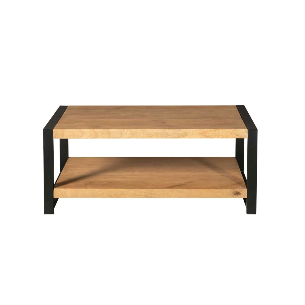 Table basse double plateau,