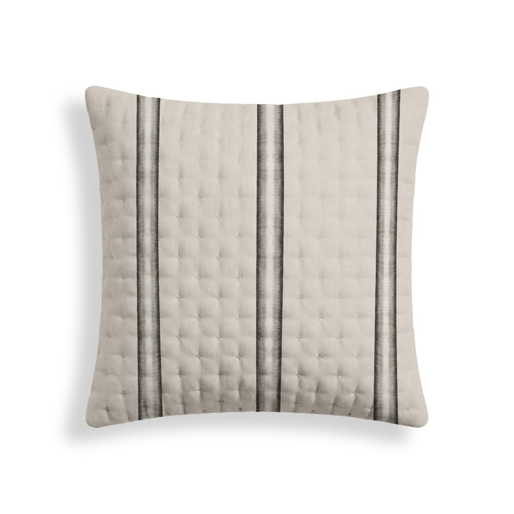 Terracota Gesteppter Kissenbezug beige 65x65 cm - Mikrofaser