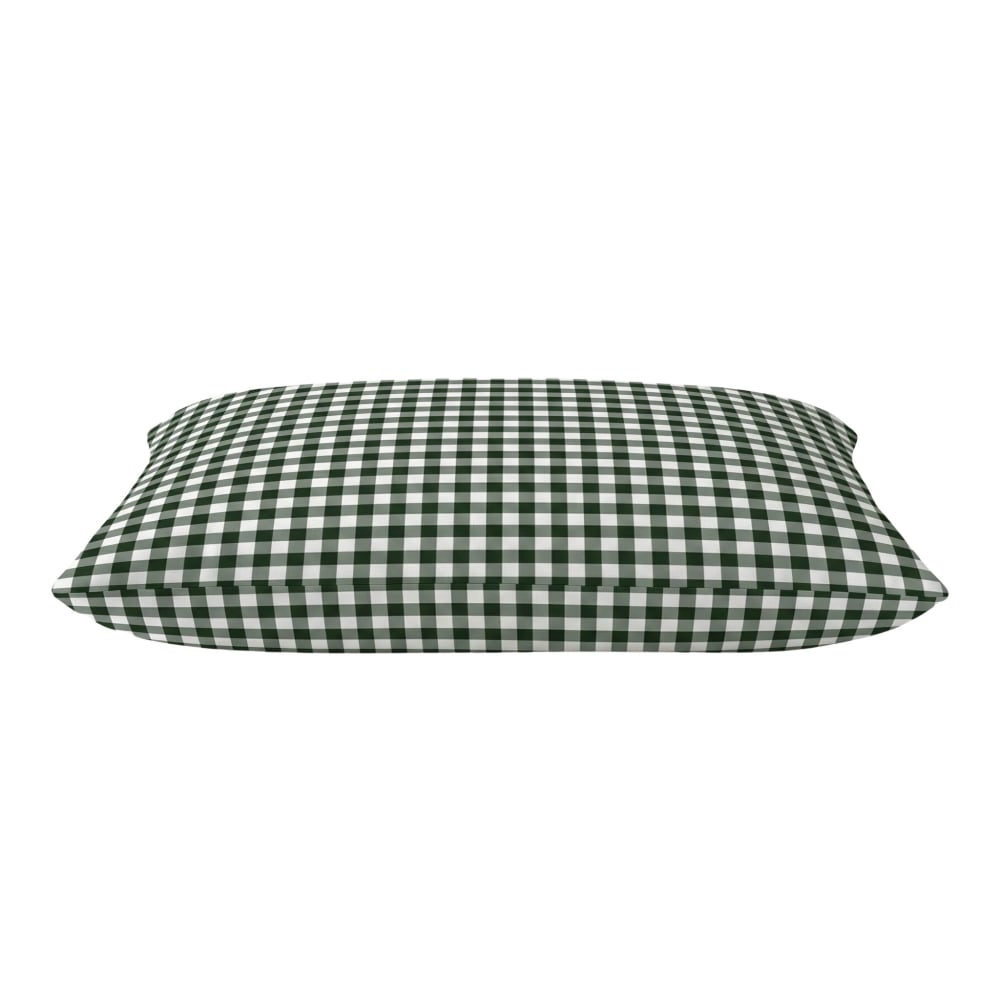 Lit pour animal déhoussable antitache vert l (100x75 cm)