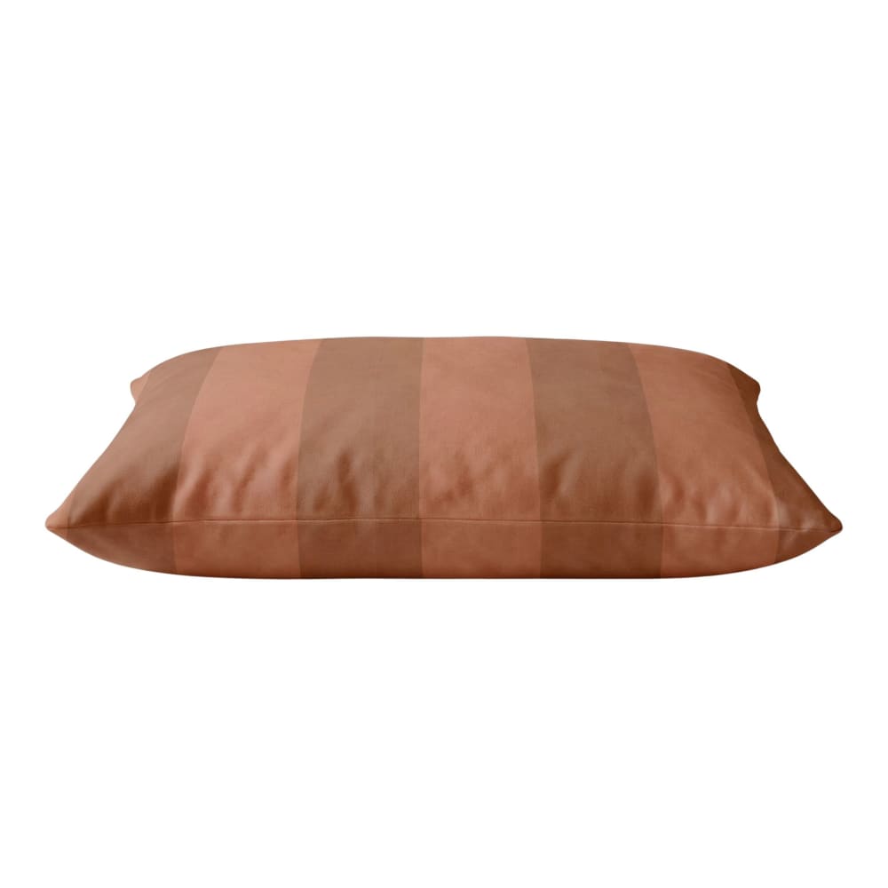 Lit pour animal déhoussable antitache orange m (80x60 cm)