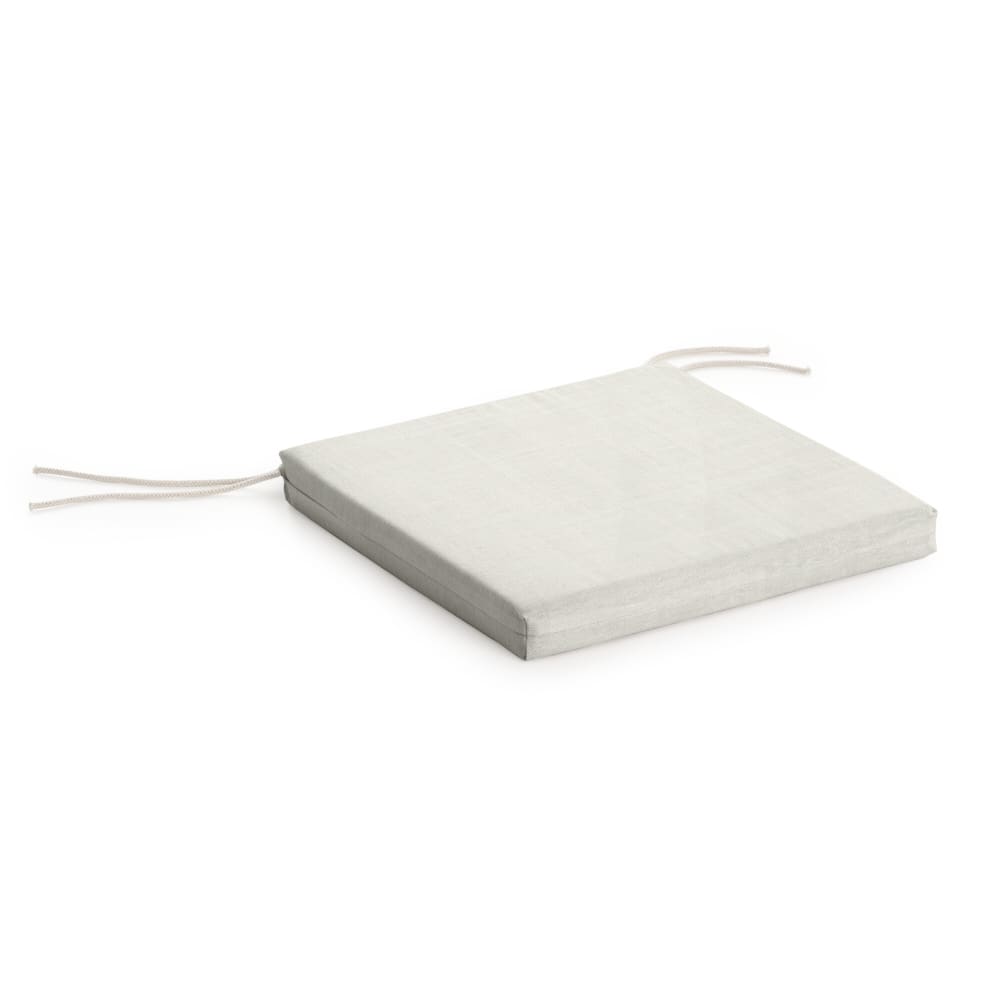 Coussin d’assise imperméable beige 40x40x5cm