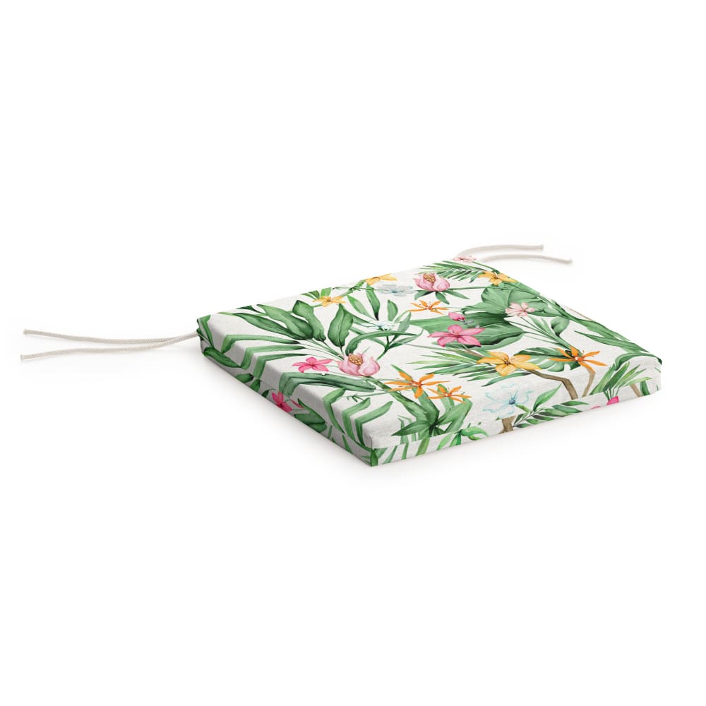 Coussin d’assise imperméable multicolore 40x40x5cm