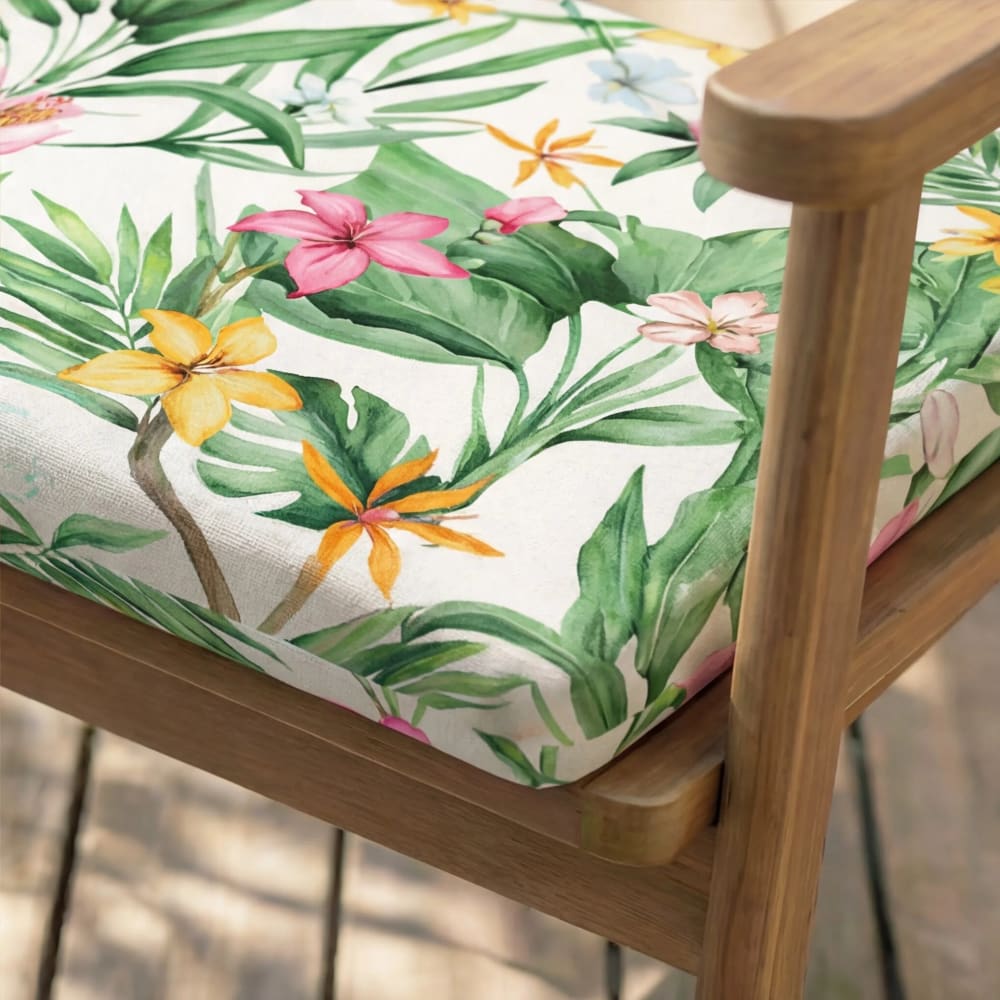 Coussin d’assise imperméable multicolore 40x40x5cm — vue 4