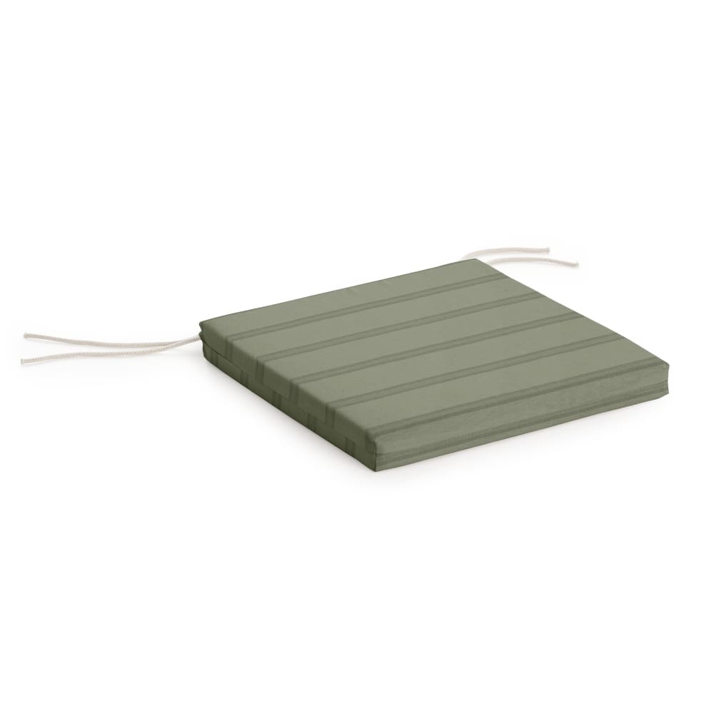 Coussin d’assise imperméable vert 40x40x5cm