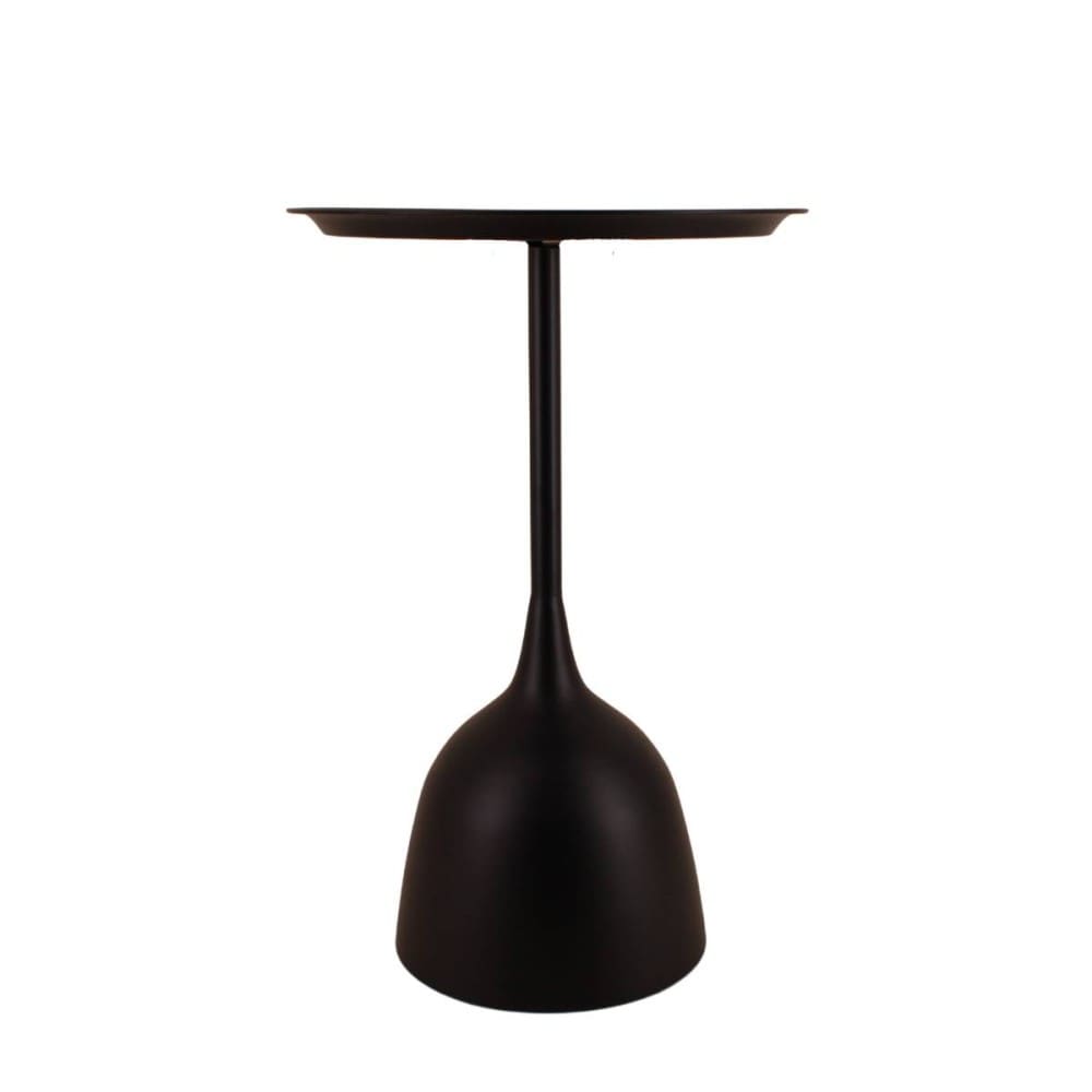Table d'appoint design en fer noir 60cm Table d'appoint design en fer noir 60cm
