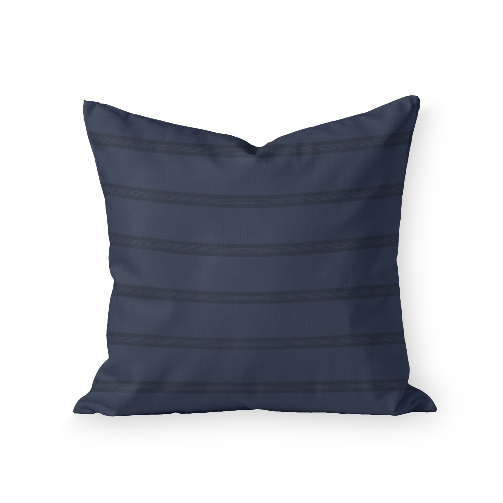 Muare Home Wasserdichter Kissenbezug marineblau 45x45 cm - Pes - Polyester