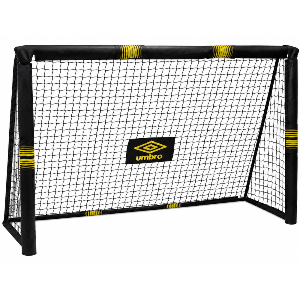 Umbro Fußballtor Schwarz Metall H60xB120xL180cm SCHWARZ METALL Kinder