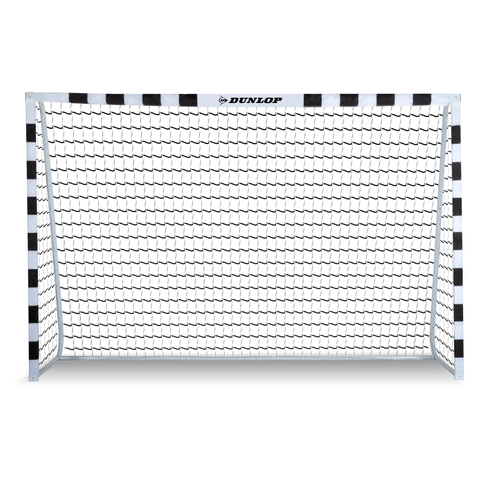 Dunlop Fußballtor Weiß Metall H90xB200xL300cm WEISS METALL Kinder