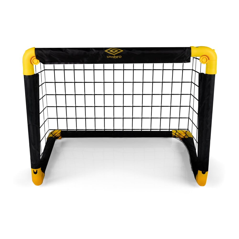 Umbro Fußballtor Schwarz Kunststoff H44xB44xL50cm SCHWARZ PVC - POLYVINLYCHLORID Kinder