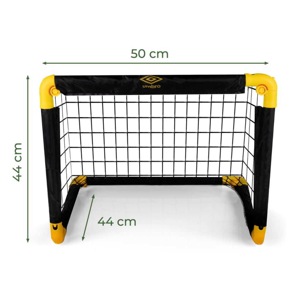 Fußballtor  Schwarz Kunststoff H44.5xB44.5xL56cm - Maisons Du