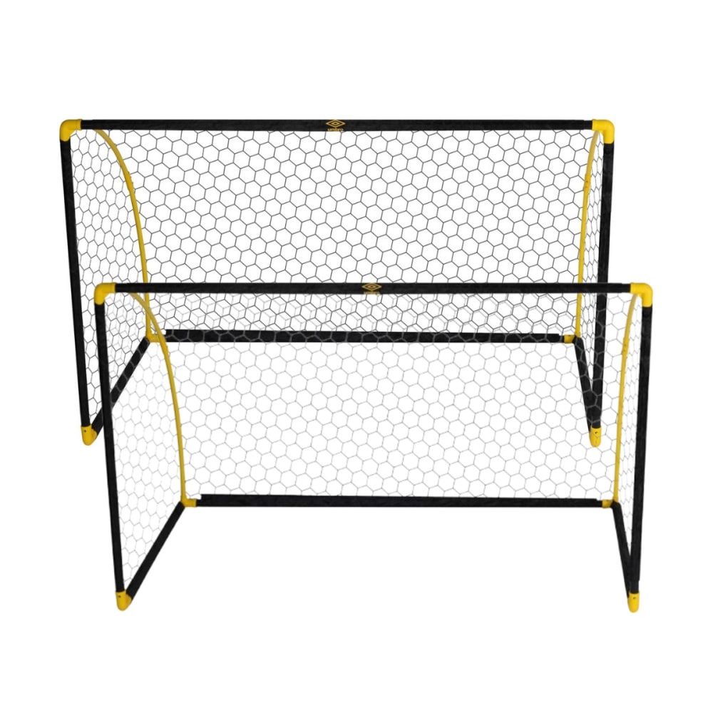 Umbro Fußballtor Schwarz Kunststoff H79.5xB16.5xL55cm SCHWARZ PVC - POLYVINLYCHLORID Kinder