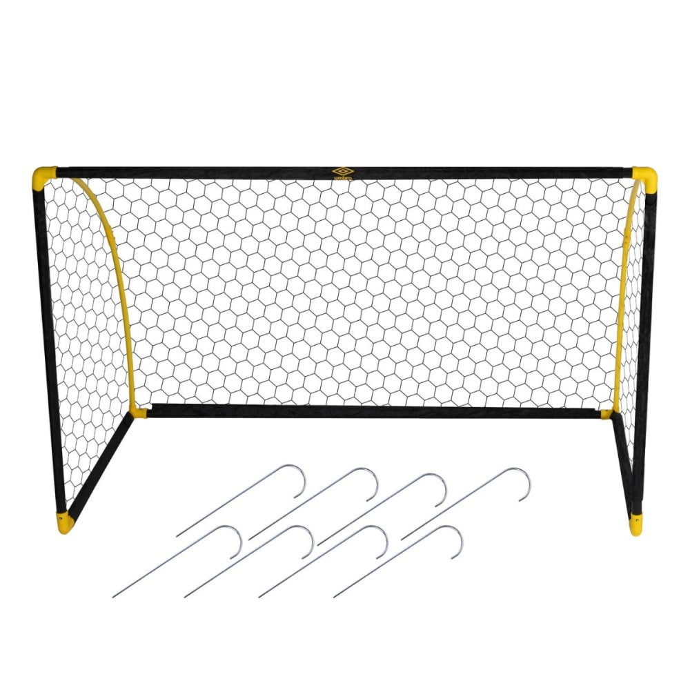 Fußballtor  Schwarz Kunststoff H79.5xB16.5xL55cm - Maisons Du