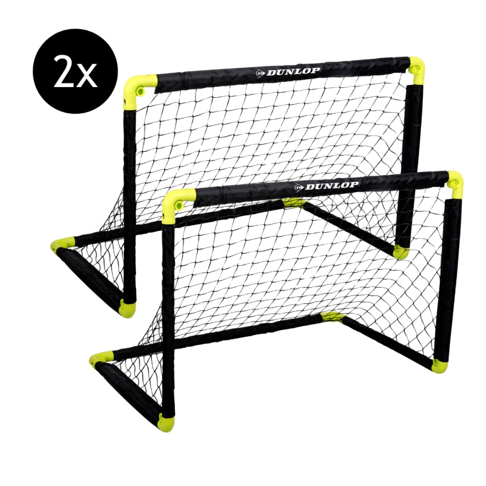 Dunlop Fußballtor Gelb Kunststoff H61xB60.5xL90cm GELB PVC - POLYVINLYCHLORID Kinder