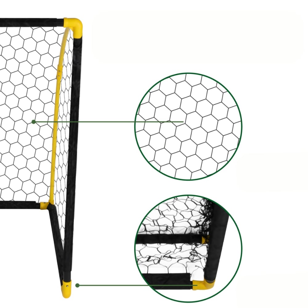 Fußballtor Gelb Kunststoff H123xB92.5xL178cm - Maisons Du Monde