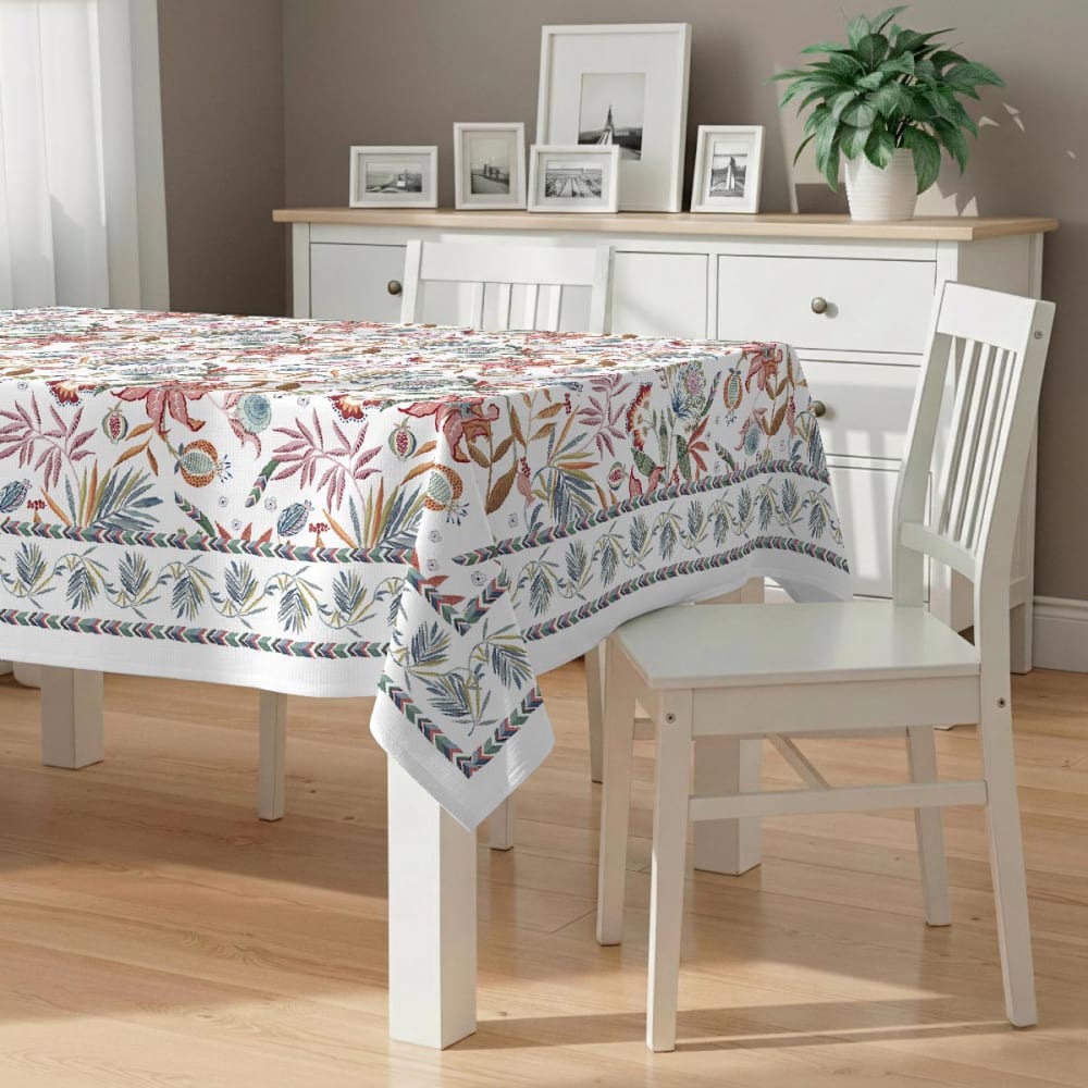 Naf Naf Tischdecke aus 100 % Baumwolle 150x350 cm Mehrfarbig Baumwolle