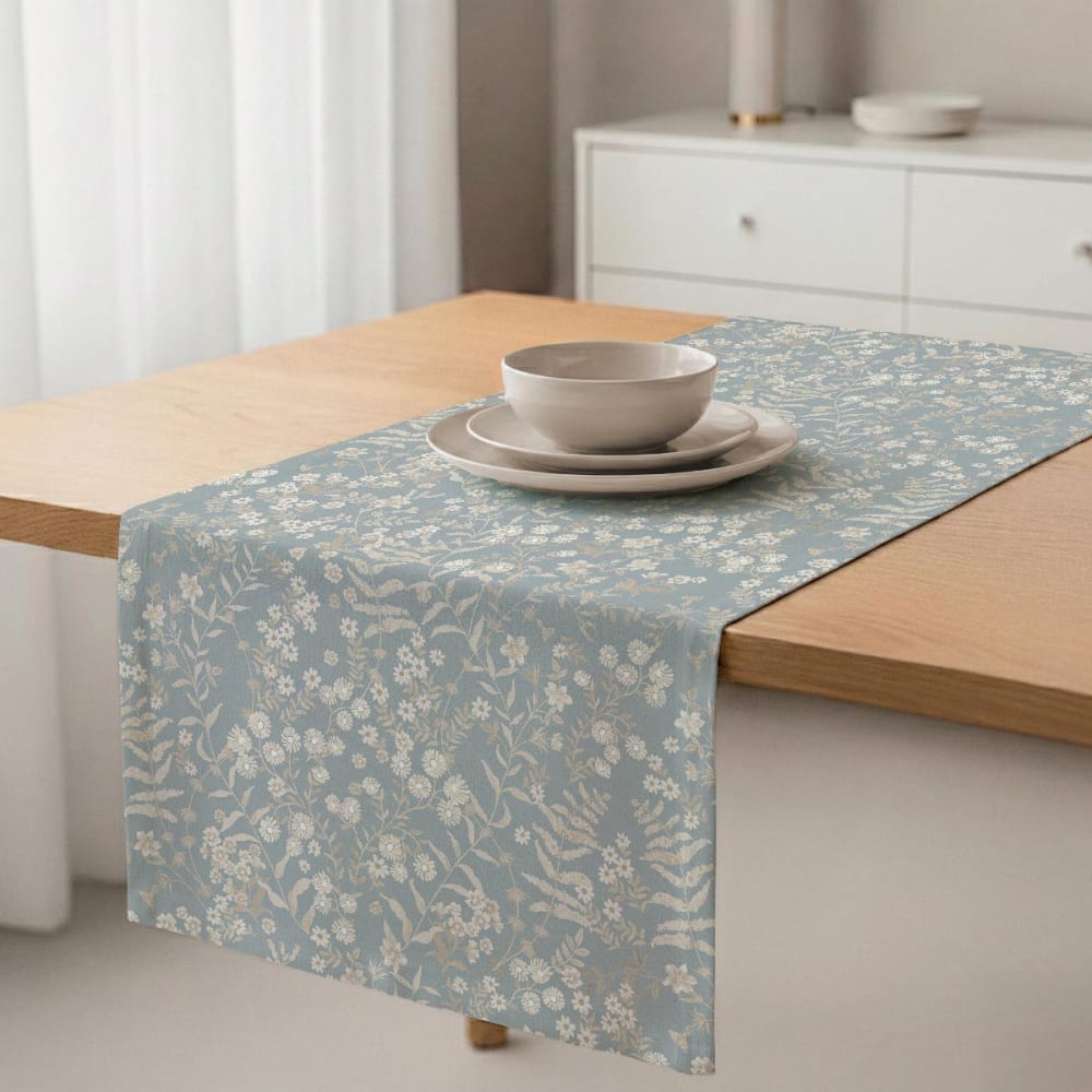 Chemin de table en coton sybil 50x150 cm