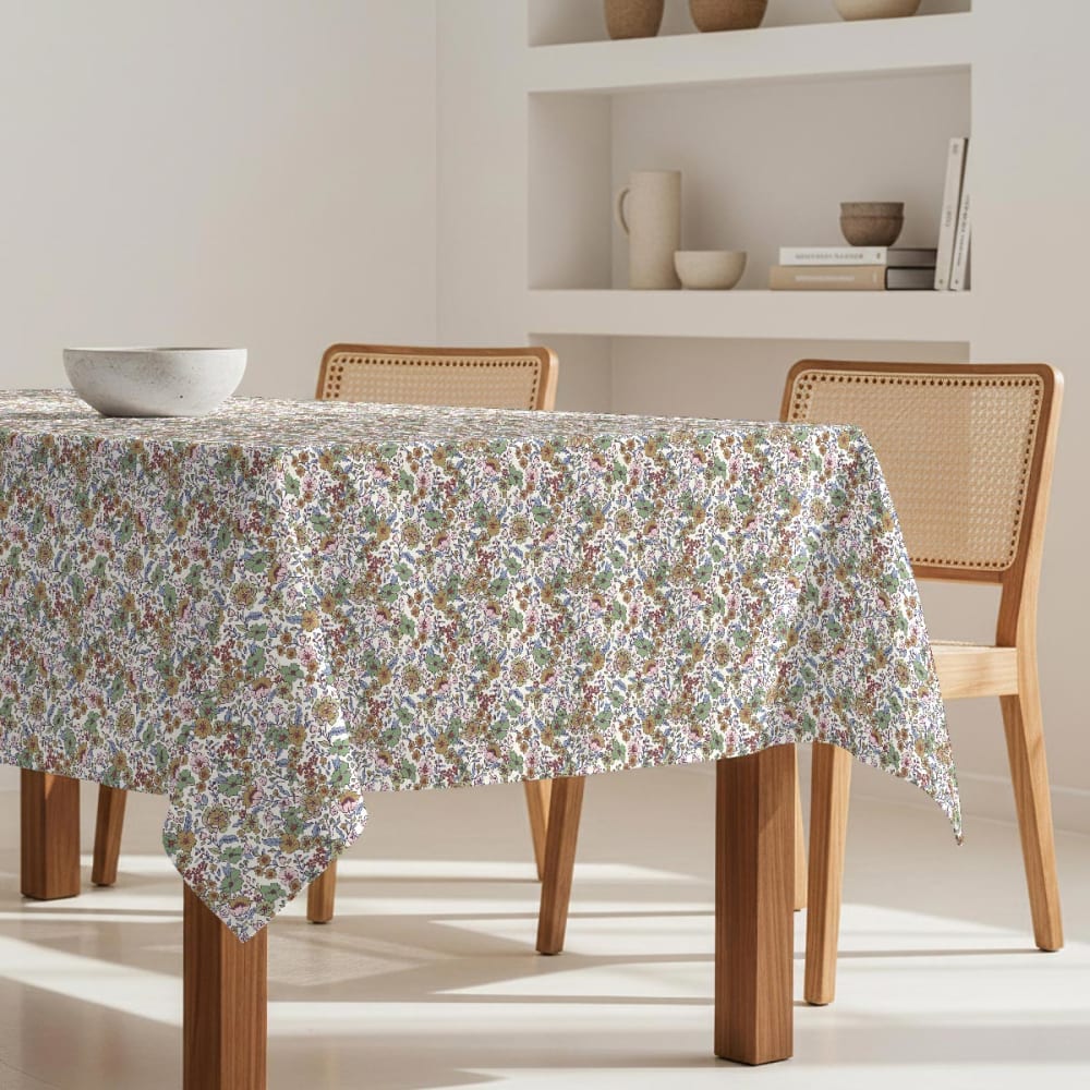 Nappe anti-taches - 100% coton - 140x140 cm Nappe anti-taches - 100% coton - 140x140 cm