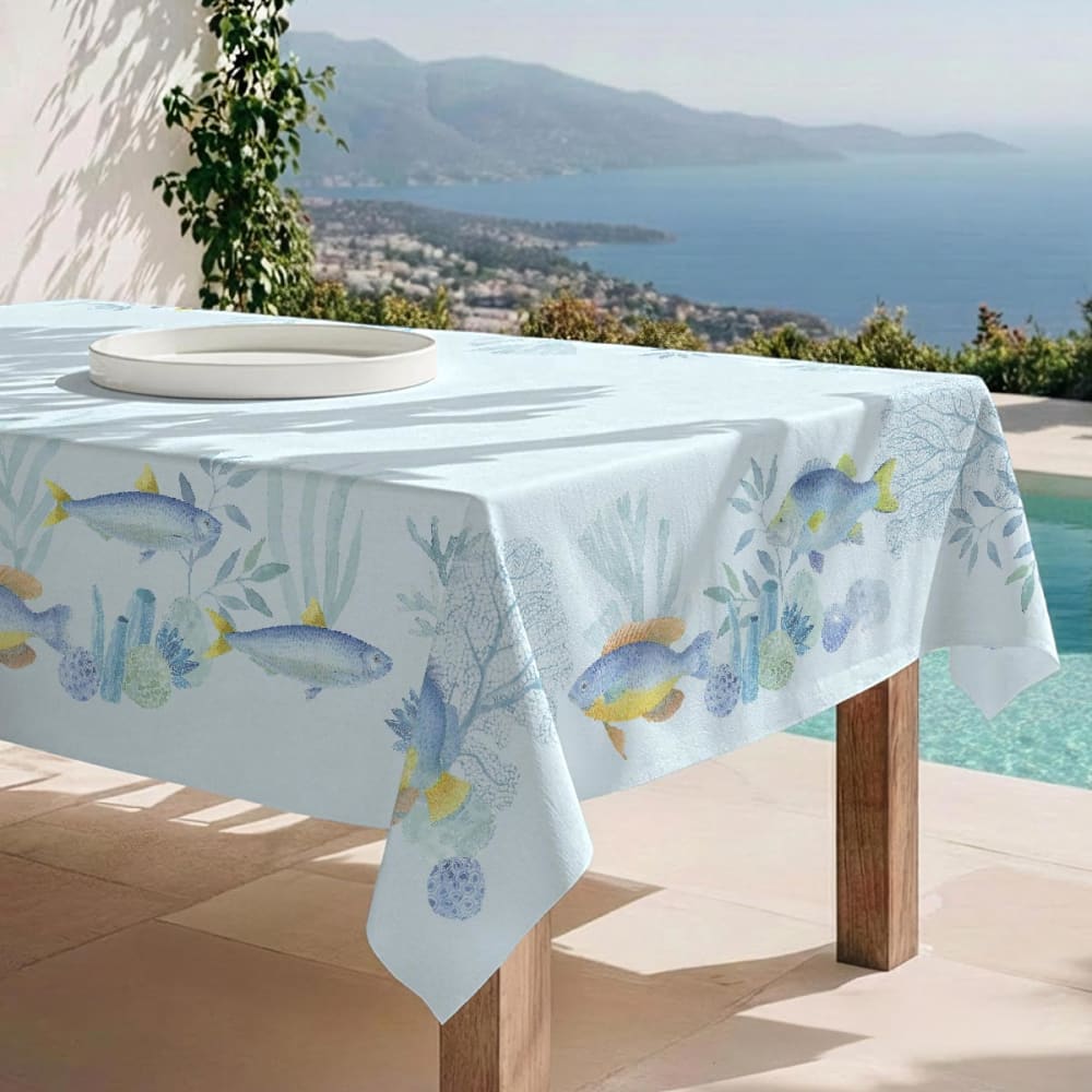 Nappe anti-taches - 100% coton - 100x150 cm Nappe anti-taches - 100% coton - 100x150 cm