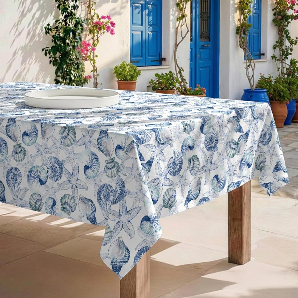 Nappe anti-taches - 100% coton - 150x200 cm Nappe anti-taches - 100% coton - 150x200 cm