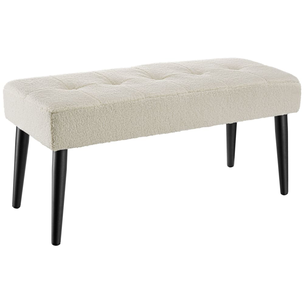 banc rembourré, matelassé,