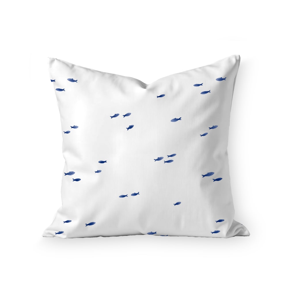 Muare Home Wasserdichter Kissenbezug weiß 45x45 cm - Pes - Polyester