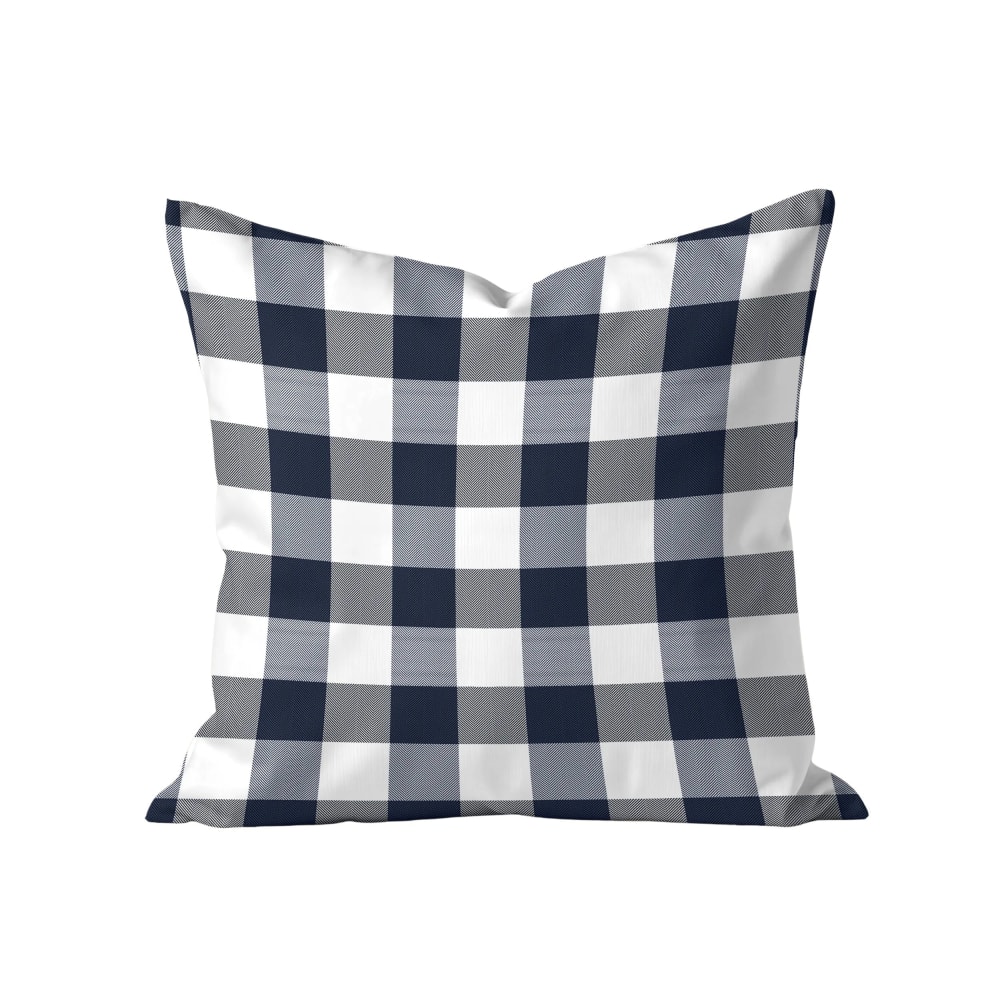 Muare Home Wasserdichter Kissenbezug blau und weiß 45x45 cm - Pes - Polyester