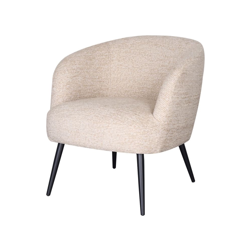 Fauteuil rembourré couleur - pieds