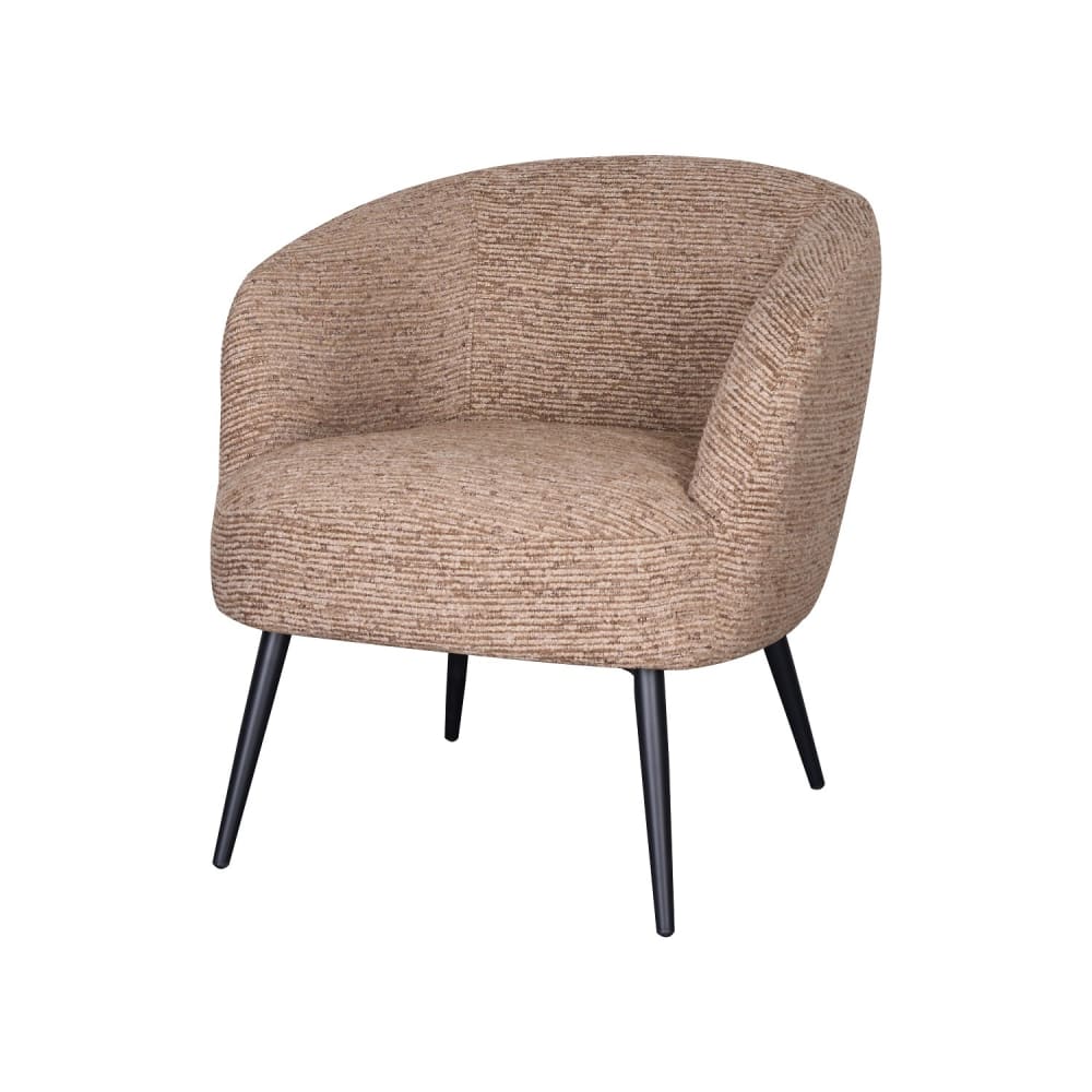 Fauteuil rembourré couleur - noirs