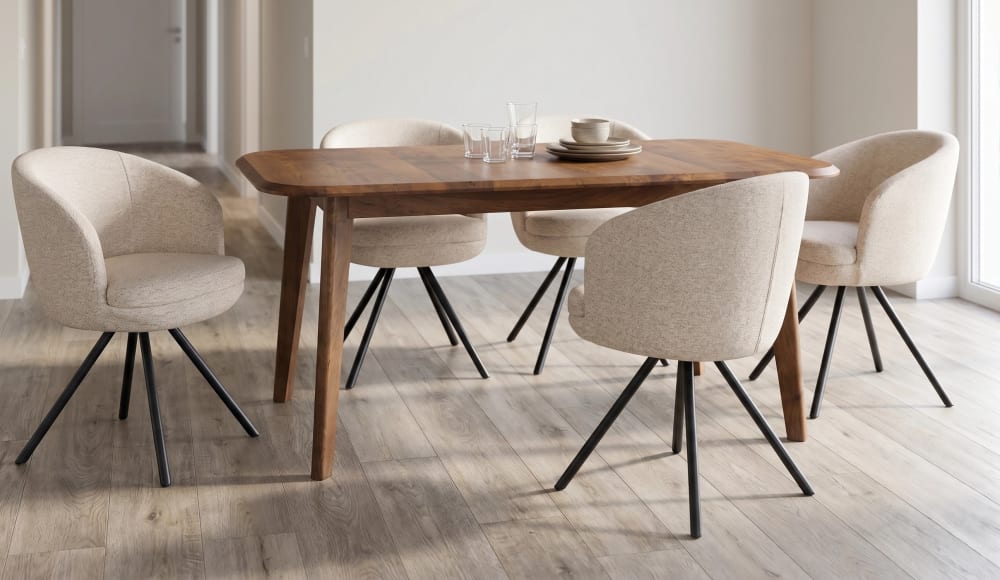 Massivholztisch aus Mangoholz 140 x 80 cm - Maisons Du Monde