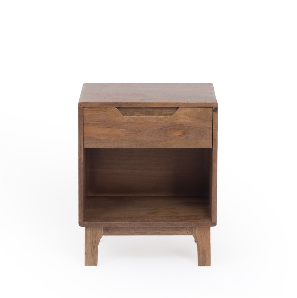 Table de chevet en manguier - pieds