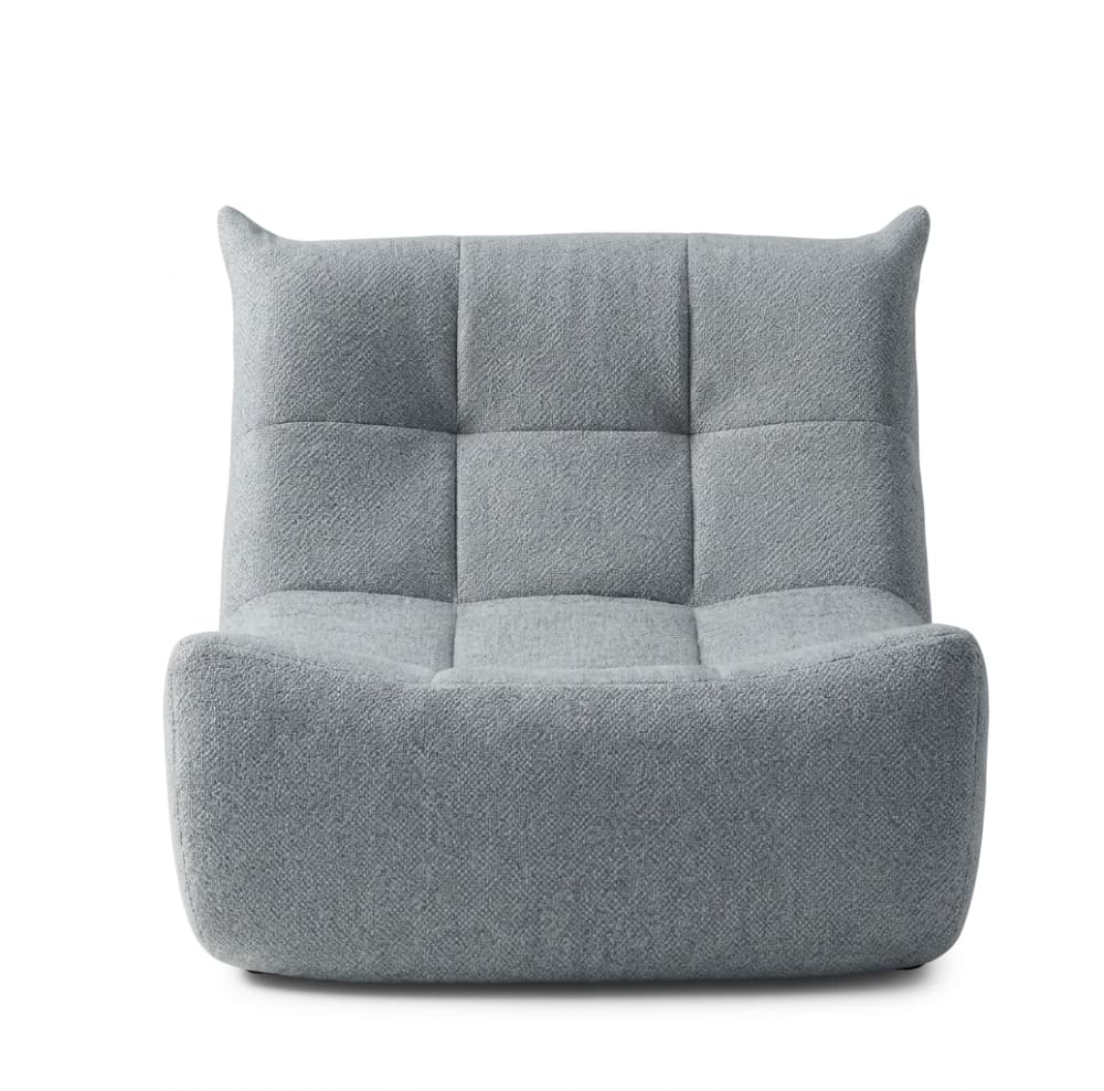 fauteuil chauffeuse capitonné
