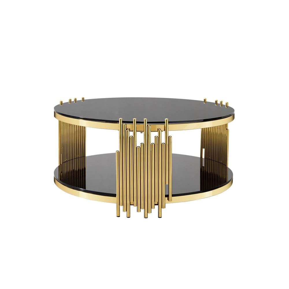 Table basse ronde en
