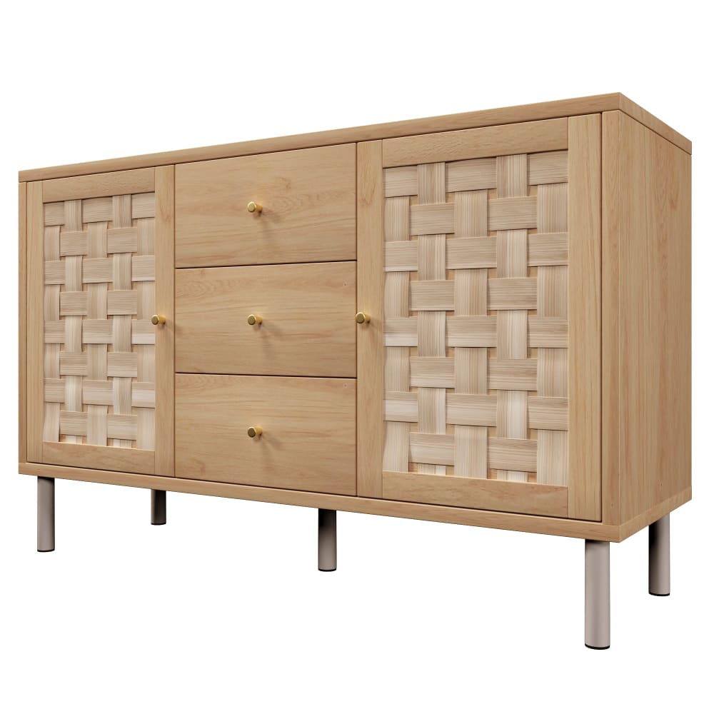 buffet effet bois chêne