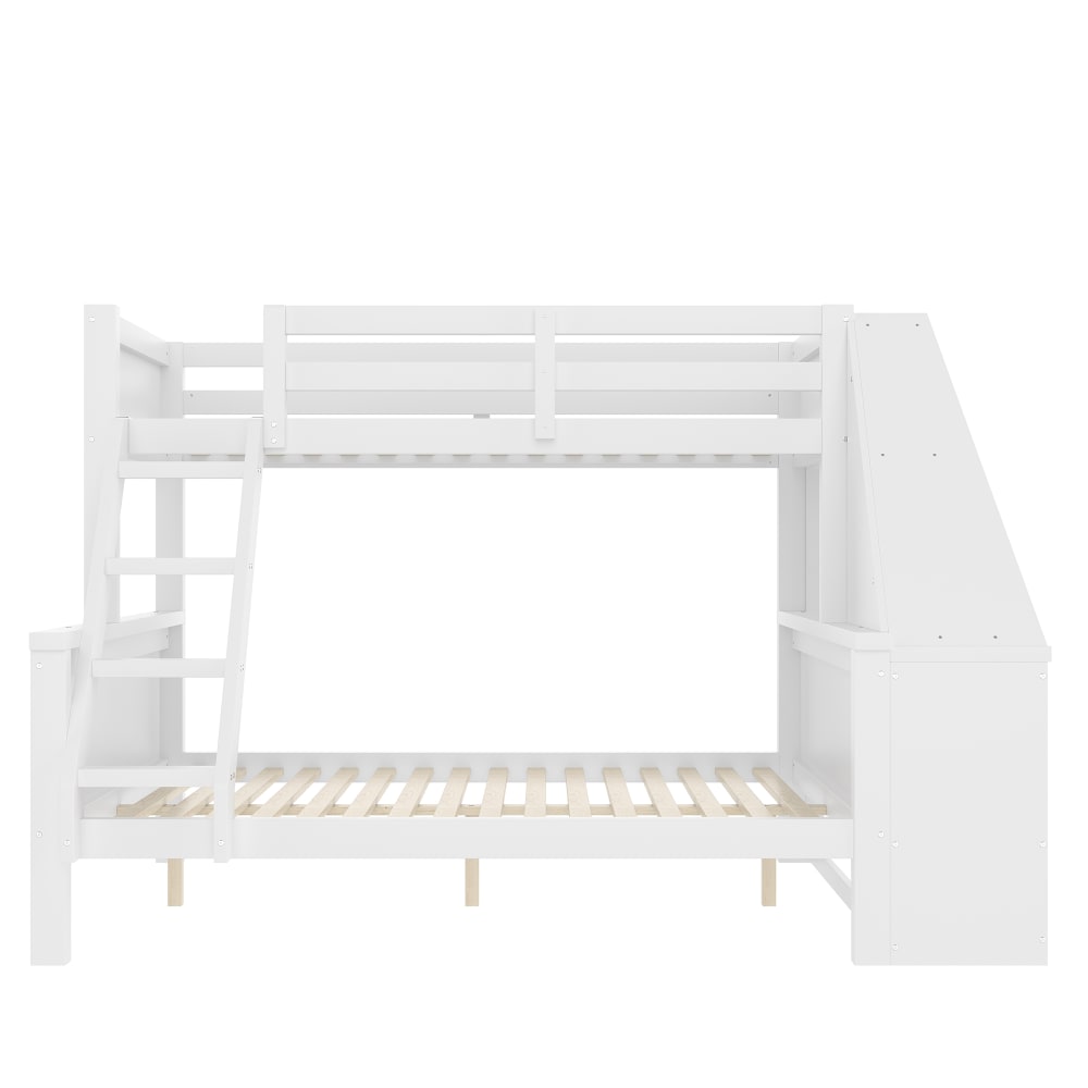 Lit superposé en pin blanc 90x200cm