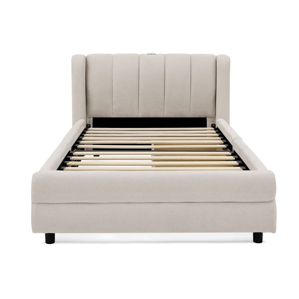 lit simple en chenille