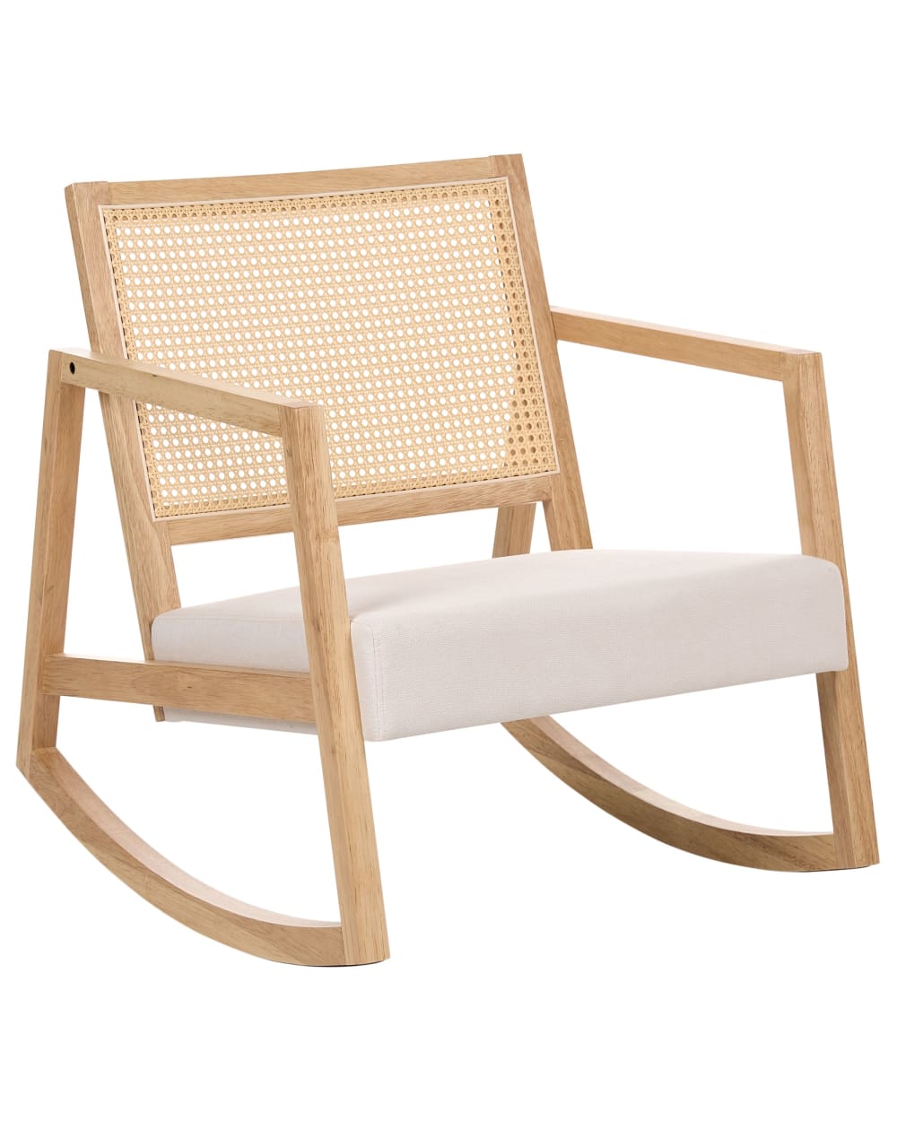 Fauteuil à bascule bois