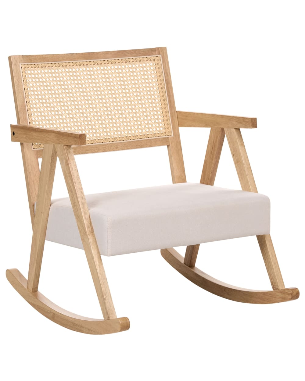 fauteuil à bascule bois