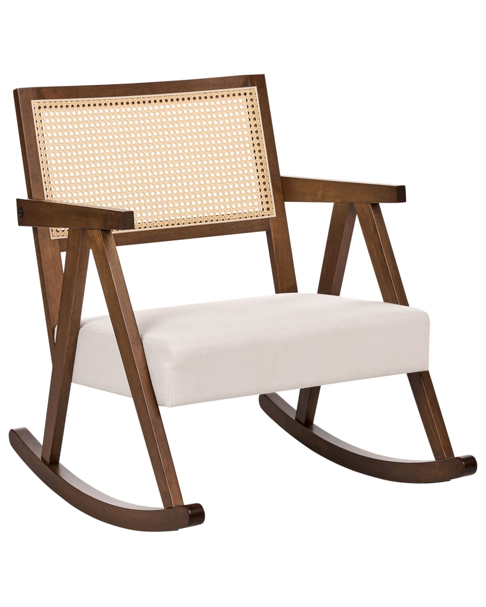 fauteuil à bascule bois