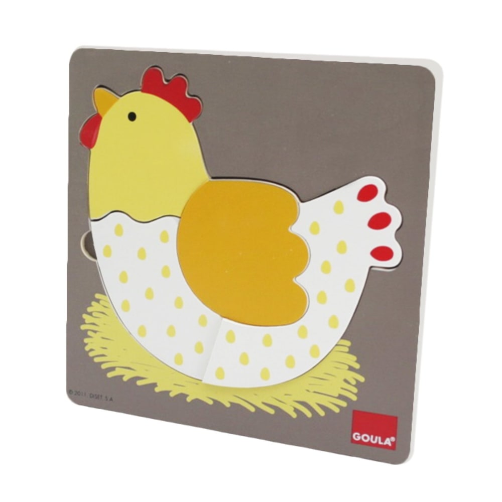 Puzzle Huhn, Ei, Küken - Maisons Du Monde